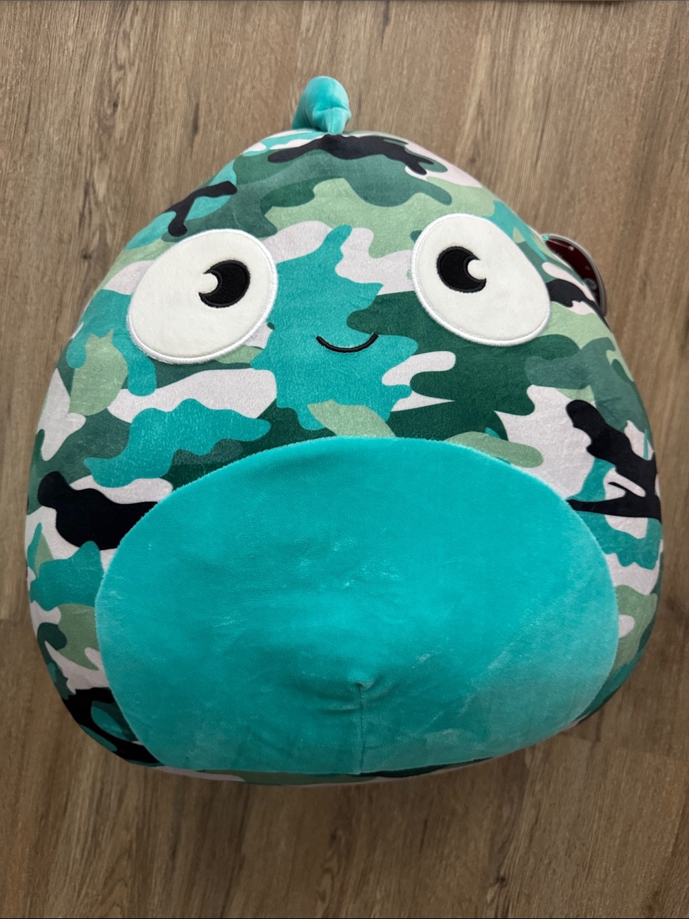 Squishmallows Teal & Green Camo Plush
